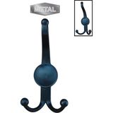 Metal Boncuk Portmanto Askısı Siyah Duvar Tipi – Tekli
