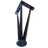 Metal Boru Ayak Kütük Masa Dresuar Kaşıklık Kitaplık Orta Sehpa Zigon Ayağı 50 Cm (1 Adet)