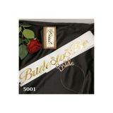 Metal Bride Taç Kuşak Bekarliğa Veda Parti Taç Set, Beyaz, Gold