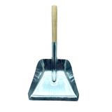METAL BÜYÜK - GENİŞ GALVANİZ FARAŞ KÜREK AHŞAP SAPLI (5264)