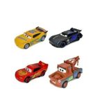 Metal Cars Şimşek Mcqueen Mater Oyuncak Arabalar 4'lü Set