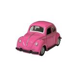 Metal Çek Bırak Pembe Renk Mini Vosvos Araba 8 Cm Hediye Koleksiyon