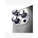 Metal Çerçeveli iPhone 15 Pro Kamera Lens Koruyucu