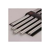 Metal Chopstick Paslanmaz Çelik Çin Çubuğu 5'Li Çelik Metalik