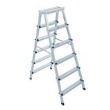 Metal Çift Çıkışlı Merdiven 7+7 Basamak