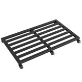 Metal Destekli Sağlam Haddeleme Tesisi Arabası - 60 x 80 cm Büyük Tepsi, Saksılar, Akvaryumlar ve Daha Fazlası İçin - İç Mekan/Dış Mekan Kullanımı İçin Kolay Hareketli Bahçe Arabası