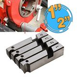 Metal Diş Açıcı Proter Pafta Tarak 4'Lü Set Yedek Diş Açma Tarağı 1" - 2" Freze Çelik