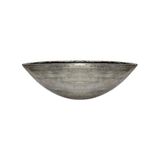 Metal Dövme Detaylı Vazo(36x10 Cm)