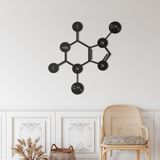 Metal Duvar Dekoru, Çikolata Molekülü, Duvar Tabelası, Metal Duvar Sanatı, İç Dekorasyon, İç Mekan Dış Mekan Askıları (*30" G x 30" Y / 75x75cm)