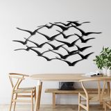 Metal Duvar Dekoru, Vinçler, Ev Oturma Odası Dekoru, Duvar Tabelası, Metal Duvar Sanatı, İç Dekorasyon, İç Mekan Dış Mekan Askıları (75x39cm)