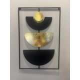 Metal Duvar Panosu-Lunar Cycle - 40x60cm