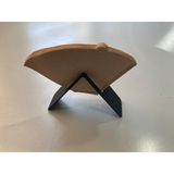Metal Filtre Kahve Kağıdı Tutucu Stand Aparatı, Pratik ve Şık Tasarım - Ahşap - Seçenek 1