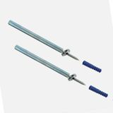 Metal Gizli Raf Tutucu Çinko 8x100 Takım 181ay0210221 Renkli