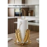 Metal Gold Kağıt Havluluk Masaüstü Rulo Peçetelik
