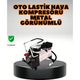 Metal Gövde Lastik Şişirme Kompresörü Suv 4x4 Uyumlu - Bayi Depom