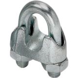 Metal Halat Kelepçesi U-Bolt Kablo Clamp Wire Rope Clip Kablo Sıkıştırma Aparatı 12mm 5 Adet