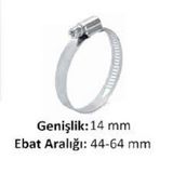 Metal Hortum Kelepçesi 44-64