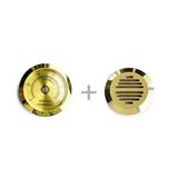 Metal Humidor Higrometresi ve Nemlendirici Haznesi Seti 50+43mm