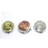 Metal İstanbul Temalı Yöresel Kabartmalı El Aynası 2alk112 FRTKGT55MT3-KH-2ALK112