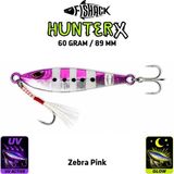 Metal Jig Yem - Fishack Hunterx - 60G 89MM - Renk Zebra Pink
