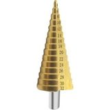 Metal Kademeli Matkap Ucu 4-32MM - Altın