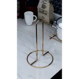 Metal Kağıt Havluluk Dolu Çelik Gold Kaplama Dik Havlu Peçetelik