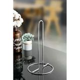 Metal Kağıt Havluluk Dolu Çelik Krom Kaplama Dik Havlu Peçetelik Standart Ve Büyük Boy Rulo Tnc0000036, One Size