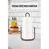 Metal Kağıt Hluluk & Dik Hlu Peçetelik Siyah 28 Cm