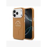 Metal Kamera ve Buton Tasarımlı Paris RSG PU Deri Magsafe Uyumlu iPhone 17 Pro Max Kılıf
