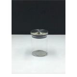Metal Kapaklı Cam Baharatlık 6.5x8 cm -KVN37 - Renkli