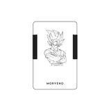 Metal Kartlık & Cüzdan - Desenli - Anime - NFC & RFID Korumalı - Paslanmaz Çelik - Siyah | Morveno (Maceracı Plus, Anime-4)