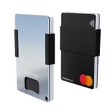 Metal Kartlık & Cüzdan - MACERACI - NFC & RFID Korumalı - Şişe Açacaklı - Paslanmaz Çelik - Siyah | Kişiselleştirilme Olmayan Versiyon | Morveno