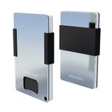 Metal Kartlık & Cüzdan - MACERACI PLUS - NFC & RFID Korumalı - Şişe Açacaklı - Paslanmaz Çelik - Siyah | Morveno