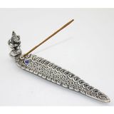 Metal Kayık Ganeşa Tütsülük Model 4 - Renkli - 1 lt