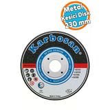 Metal Kesici Taş Disk Taşlama Spiral Demir Kesme Diski 230X3.0x22.23 Mm