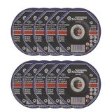 Metal Kesme Taşı 10 Adet 115X6x22mm Taşlama Dayanıklı Yüksek Performanslı Uzun Ömürlü Kesici Disk