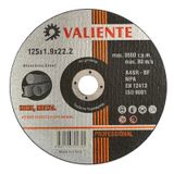 Metal Kesme Taşı 125 1.0 22.2mm Inox Val16772 Valıente 50 Adet