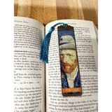 Metal Kitap Ayracı - Gri Şapkalı Otoportre (Van Gogh)
