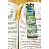 Metal Kitap Ayracı - Nilüferler ve Japon Köprüsü (Monet)