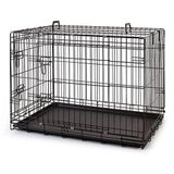 Metal Köpek Kafesi 120x75x84cm Siyah