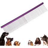 Metal Köpek Tarağı - Renkli Pire Tarağı