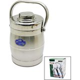 Metal Kova 3Lü Sefer Tası Saklama Kabı 1.6Lt (5047)