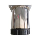 Metal Krom 8cm Ayak Mobilya Masa Ve Dolap Ayağı Krom 8cm Çap 60mm