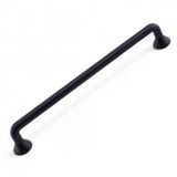 Metal Kulp ( 224 Mm 22.4 Cm) Kulbu Kulpu Mobilya Çekmece Dolap Kulpları Mutfak Dolabı Siyah Renk