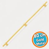 Metal Kulp 800 Mm Tırtıklı Desen Mobilya Çekmece Mutfak Dolabı Dolap Kulpları Kulbu Altın Gold