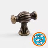 Metal Kulp Düğme Mobilya Çekmece Mutfak Dolabı Dolap Modern Kapak Kulpları Eskitme Antik Sarı