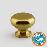 Metal Kulp Gold Altın Çekmece Mobilya Mutfak Dolabı Dolap Kulpu Kulbu Düğme Kulpları