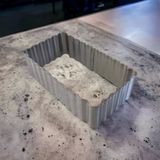 Metal Kurabiye Kopatı | Dikdörtgen Kurabiye Kalıbı 8x4.5 cm
