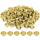 Metal Kuşgözü ve Pul, Deri Hobi Aksesuar & Kumaş Projeleri İçin, No: 1.7 | 2 | 3 | 4 | 5 | 24 | 28 Numara Seçenekleri (Sarı, No: 1.7 [3.5mm])