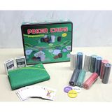 Metal Kutulu 500 Chip Ve 2 Adet İskambil Kağit Setine Sahip Poker Oyunu Alk3540 Mirkh002k-Alk3540